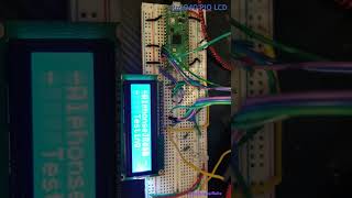 LCD control via RP2040 PIO arduino electronics selfimprovement youcandoit [upl. by Ruvolo388]