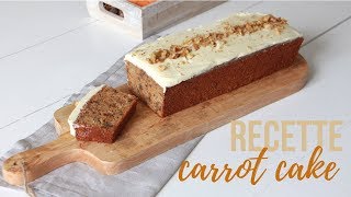 Recette  Carrot cake savoureux pour lautomne [upl. by Eleda]