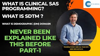 Full guide Clinical SAS Programming PART1 CDISC SDTM [upl. by Brita]