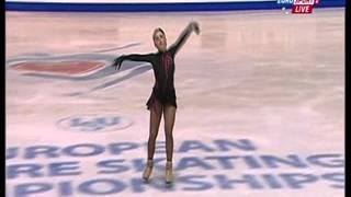 Elizaveta Tuktamysheva  2013 European Championships  Long Program [upl. by Ardnama]