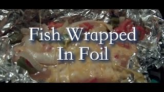 Fish Wrapped in Foil Almohadas de Pescado [upl. by Airdnaed]