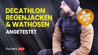 Outdoor Check 4  Decathlon Regenjacke  Regenponcho  Wathose im Test [upl. by Radloff]