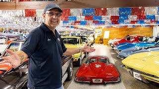 Corvette Collection For Sale  Greg Grams Personal Collection  25 C2 Corvettes at Volo Auto Museum [upl. by Oesile]