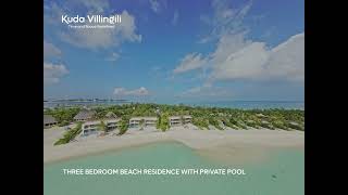 Kuda Villingili Resort Maldives – Threebedroom Beach Residence with Private Pool [upl. by Eizus]