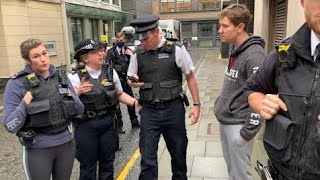 Holborn Police Station  Audit id refusal first amendment audit [upl. by Swainson522]