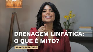 Drenagem Linfática na veia  Canal Renata França [upl. by Ameline]