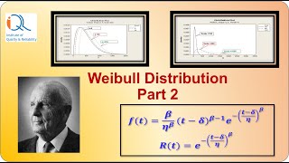 Weibull Distribution Part2 ThreeParameter Weibull B10 life Characteristic Life [upl. by Mattheus]