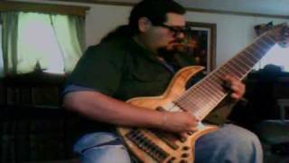 BIG DAVE PLAYING 9 STRING BASS BY BEE BASSES [upl. by Hein362]