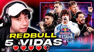 REDBULL 5 VIDAS ❤️❤️❤️❤️💔 KAISER vs DANI vs ÉXODO LIRICAL vs LOKILLO vs METALINGÜÍSTICA [upl. by Ayidah]