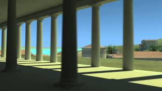 Samothrace Reconstruction Nike to Stoa [upl. by Anirahs]