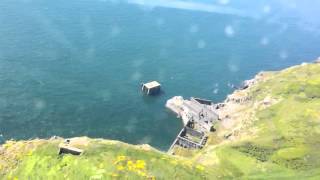 Alderney Airport full approach and landing Aurigny Air Channel IslandsTrislander [upl. by Isaacs]