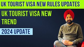 UK Tourist Visa New Trend and Process Time in 2024  UK Visitor Visa New Rules Update [upl. by Nalod206]