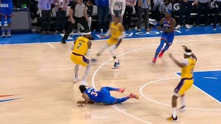 Carmelo Anthony steals the ball and shoots the 3 for the tie 😮 [upl. by Urquhart]