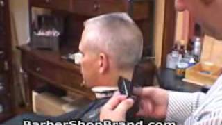 Barber shop styles how to do a Flat Top prt 3 [upl. by Backler]