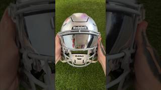 How to Put a SHOCVisors Zero G Clear Mirror Visor on a Riddell SpeedFlex fyp foryou nfl [upl. by Getraer]