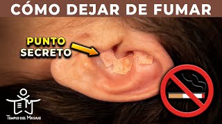 DEJAR de FUMAR 🚭 con AURICULOTERAPIA 👂 [upl. by Terencio218]