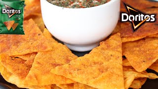 HOMEMADE DORITOS CHIPS RECIPE  BEST NACHOS EVER  Top Tasty Recipes [upl. by Analat]