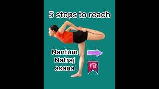 Master Nantum Natarajasana Dancer Pose in 5 Steps  Iyengar Yoga [upl. by Tocci]