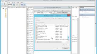 20412DMod6Lab BE1Configuring Certificate Templates [upl. by Neltiac]