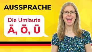 Aussprache Die Umlaute  German to Go [upl. by Eneles]