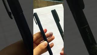 TOMBOW FUDENOSUKE HARD VS SOFT TIP calligraphy tombow [upl. by Deehsar]