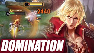 LI XIN DOMINATION FORM GAMEPLAY BUILD amp ARCANA HONOR OF KINGS [upl. by Aekerly]