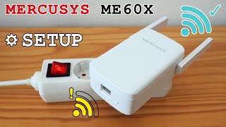 TPLink Mercusys ME60X WiFi 6 extender • Unboxing installation configuration and test [upl. by Quinton]