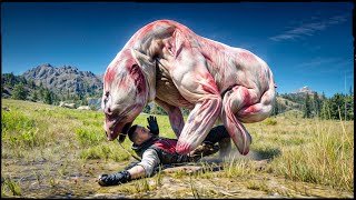 Skinned Grizzly Bear is Alive Again in Red Dead Redemption 2 [upl. by Airbmac]