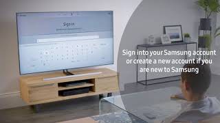 How to Set Up your Samsung TV  Samsung UK [upl. by Zetrac]