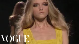 Fashion Show  Versace Spring 2008 ReadytoWear [upl. by Janeva122]