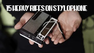 15 Heavy Riffs On Stylophone [upl. by Niwle812]