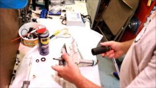 Huztl Stihl ms360 bolt for bolt part 1  the case assembly [upl. by Kenaz14]