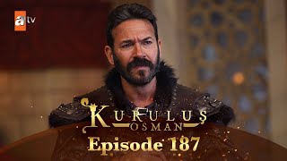 Kurulus Osman Urdu  Season 5 Episode 187 [upl. by Gnehp]