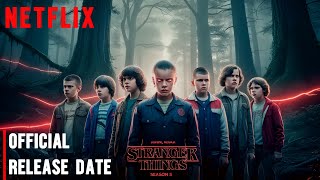 Stranger Things Season 5 Release Date  Netflix Announcement [upl. by Allred981]