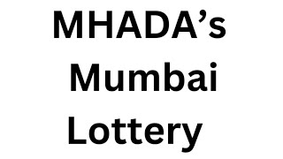 MHADA announced lottery for 2030 Homes in Mumbai [upl. by Ibur]