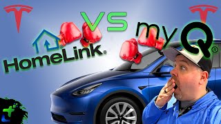 Don’t Buy Tesla Home Link  Tesla MyQ  A new option to open your garage door amp how to set it up [upl. by Steven602]