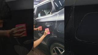 Matte PPF Installing on kia seltos ytshorts autodetailing [upl. by Sverre601]