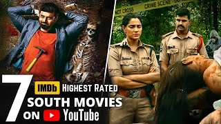 Top 7 Crime Thriller South Movies on YouTube in Hindi  Part 2 [upl. by Dwinnell]