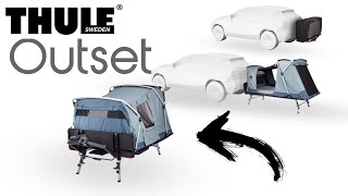 New Thule Outset Hitch Tent  Camping Adventure [upl. by Ondrej]