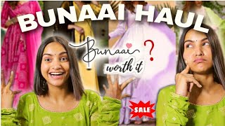 BUNAAI HAUL honest review  SAPNA RAI [upl. by Keri]