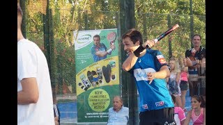 Vamos Pádel Partido de exhibición con Fernando Belasteguín en el Club Racquet Villa PadiernaVi [upl. by Hanser777]