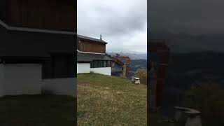 depuis le sommet de Rochebrune 1754 m–Megève–HauteSavoie–France [upl. by Nylhtak]