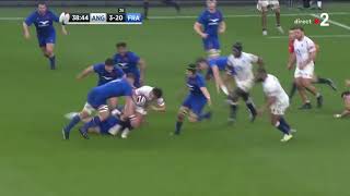 Paul Willemse tackle on Marcus Smith [upl. by Tennes]