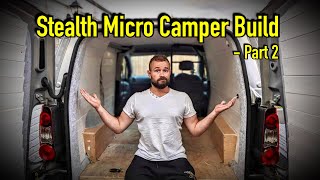 Converting my Citroen Berlingo into a Stealth Micro Camper  Part 2 [upl. by Pharaoh]