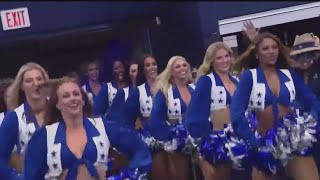 Behindthescenes with the Dallas Cowboys cheerleaders [upl. by Lune]