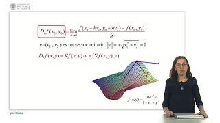 Derivadas direccionales de un campo escalar  2641  UPV [upl. by Dodd]