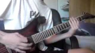 All Shall Perish  Wage Slaves Guitar Cover [upl. by Ahsena]