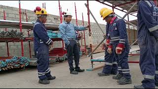 Scaffolding Training ma unskill or semi skilled scaffolder harulai basic theory sikaudai [upl. by Kuebbing]