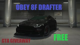 Claiming And Customizing The Free Obey 8F Drafter GTA Online [upl. by Grew]