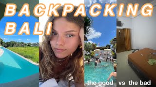 The reality of solo backpacking Bali  Backpacking Asia ep 7 [upl. by Redan]